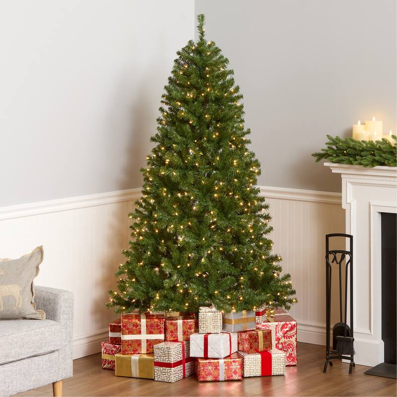 National Tree Company 6.5 ft. Prelit North Valley Christmas Tree - 6.5 Foot