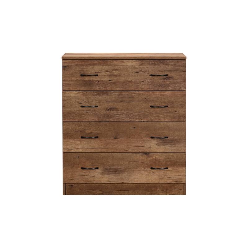 OS Home and Office Furniture Model 6007 Four Drawer Chest in Mountain Oak