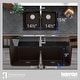 preview thumbnail 29 of 50, Karran Undermount Quartz Double Bowl Kitchen Sink