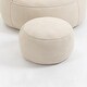 preview thumbnail 75 of 101, Microfiber High-Density Foam Bean Bag Lounge Chairs with Removable Footrest