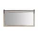 preview thumbnail 1 of 5, Cortes 72" Bathroom Vanity Barndoor Wall Mirror in Logs