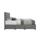 preview thumbnail 6 of 20, Lucas Contemporary Upholstered Queen Storage Bed
