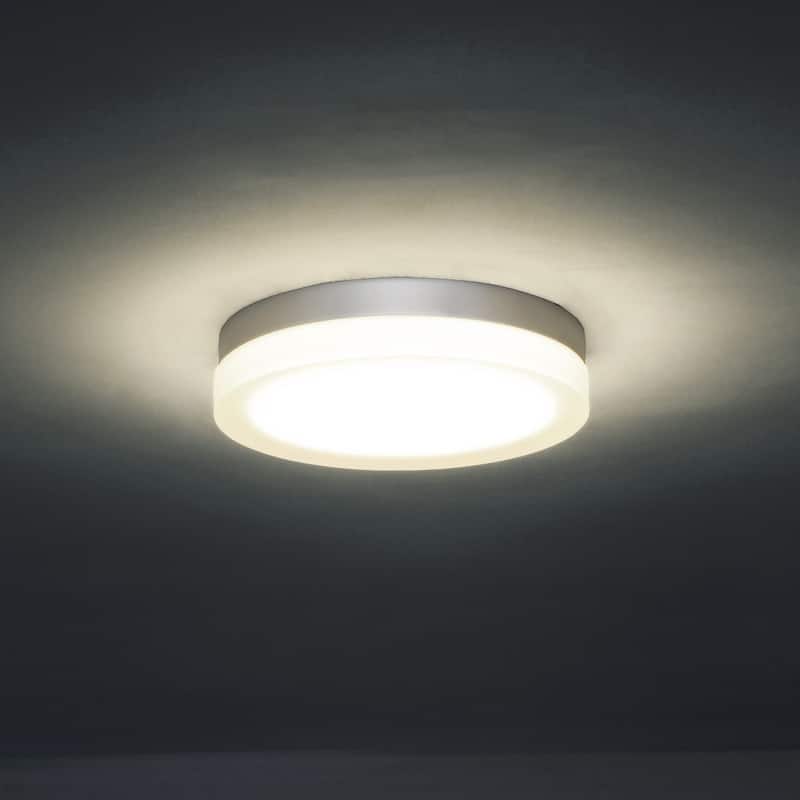 Modern Forms Circa 14" Wide LED Flush Mount Drum Ceiling Fixture /