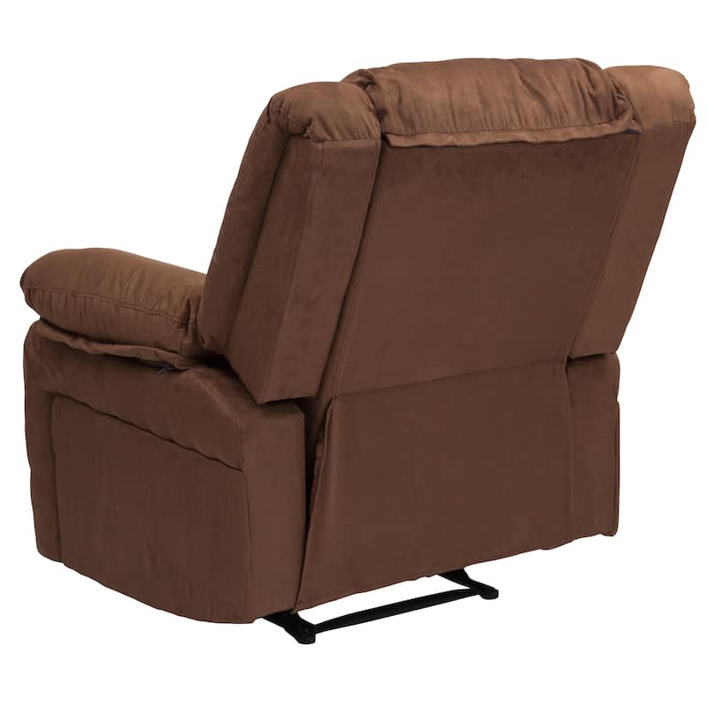 Microfiber Pillow Back Recliner