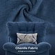 preview thumbnail 21 of 37, MCombo Swivel Accent Chair, Modern Tufted Upholstered Armless Chairs, Wide Seat Single Sofa Chair