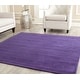 preview thumbnail 163 of 171, SAFAVIEH Handmade Himalaya Kaley Solid Wool Rug 6' Square - Purple - Square