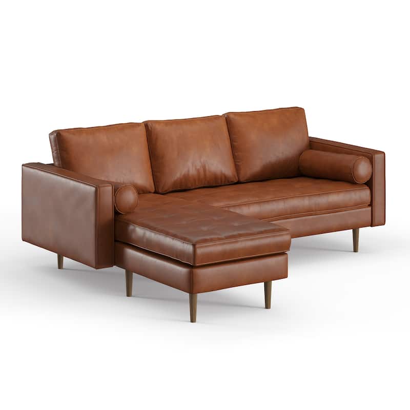 Bloomfield Vegan Leather Reversible Sectional
