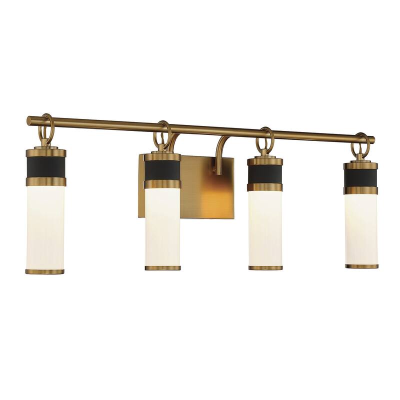Savoy House 8-1638-4 Abel 4 Light 30" Wide LED Bathroom Vanity Light
