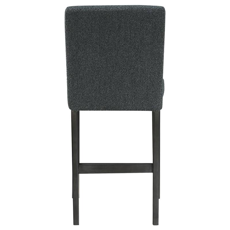 Alba Boucle Upholstered Counter Height Stools (Set of 2)