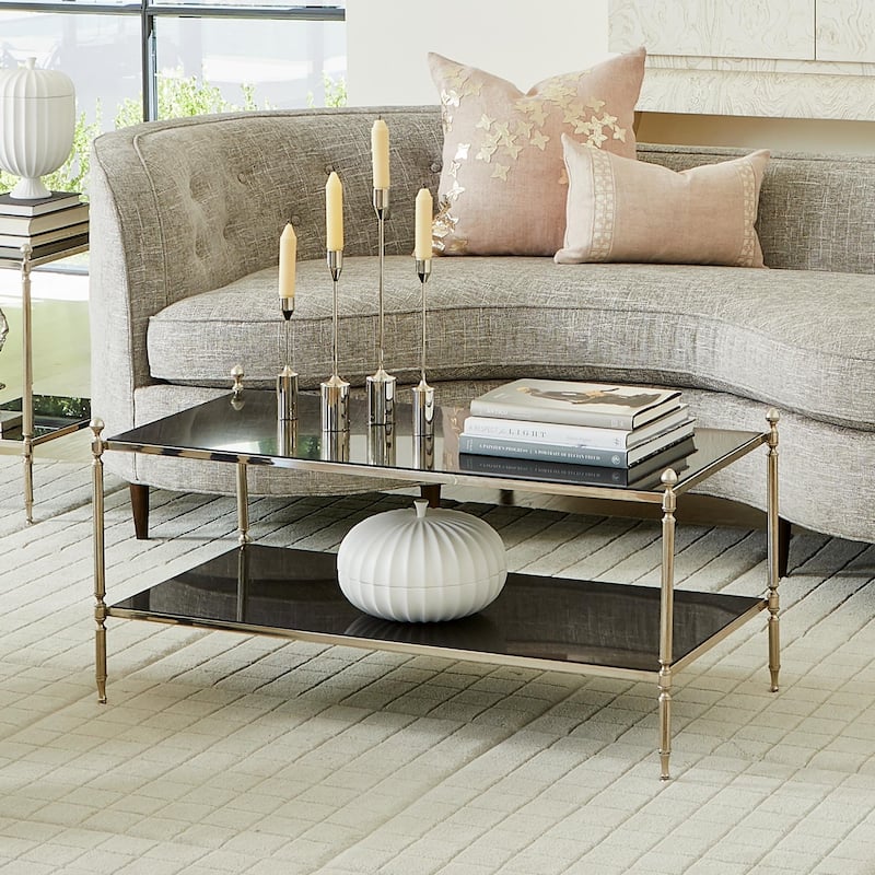 Acorn Cocktail Table-Nickel