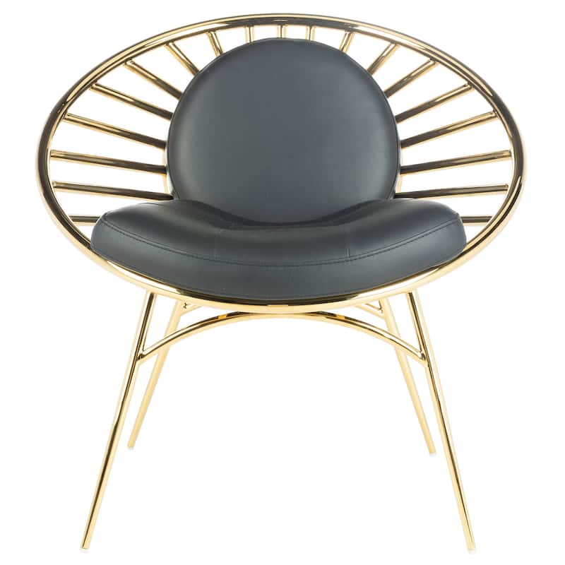 SAFAVIEH Home Nina Hoop Chair - 30"W x 24"D x 29"H