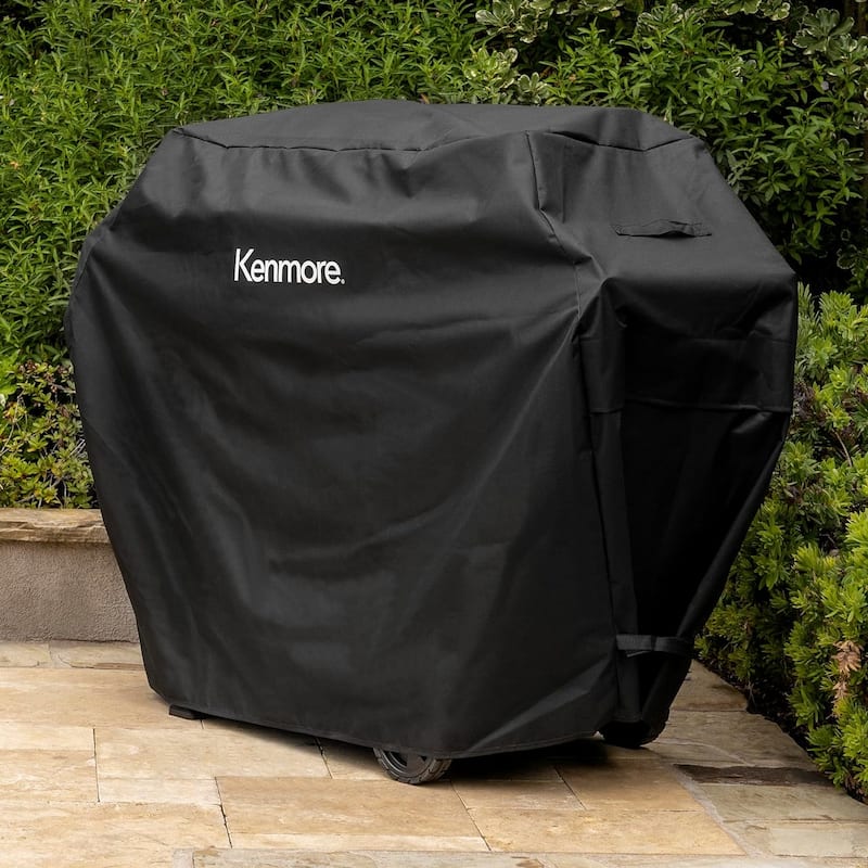 Kenmore 56-Inch Wide Universal Gas Grill Cover for 4-Burner Gas Grills