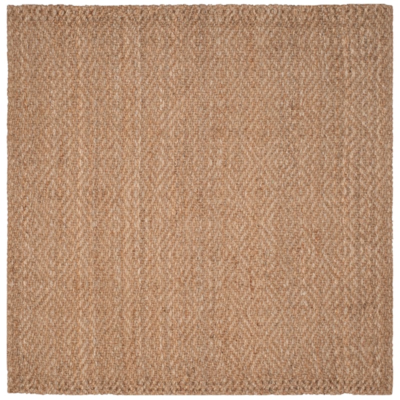 SAFAVIEH Handmade Natural Fiber Caylee Jute Rug - 7' Square - Natural/Natural