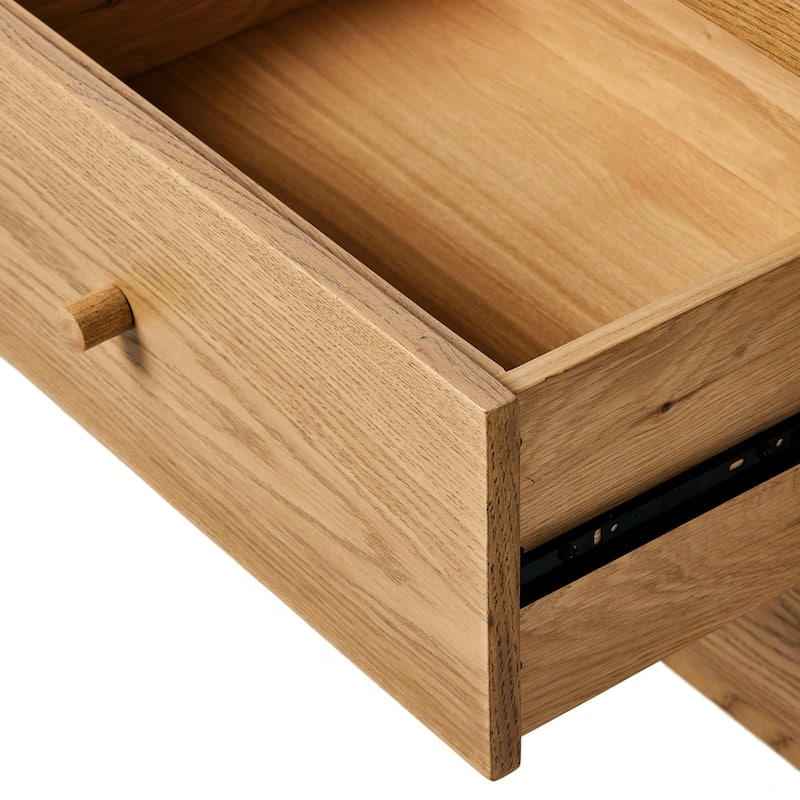 Pratt Media Console-Natural Light Oak