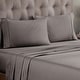 preview thumbnail 5 of 69, Superior Egyptian Cotton 300 Thread Count Solid Deep Pocket Sheet Set King - Grey