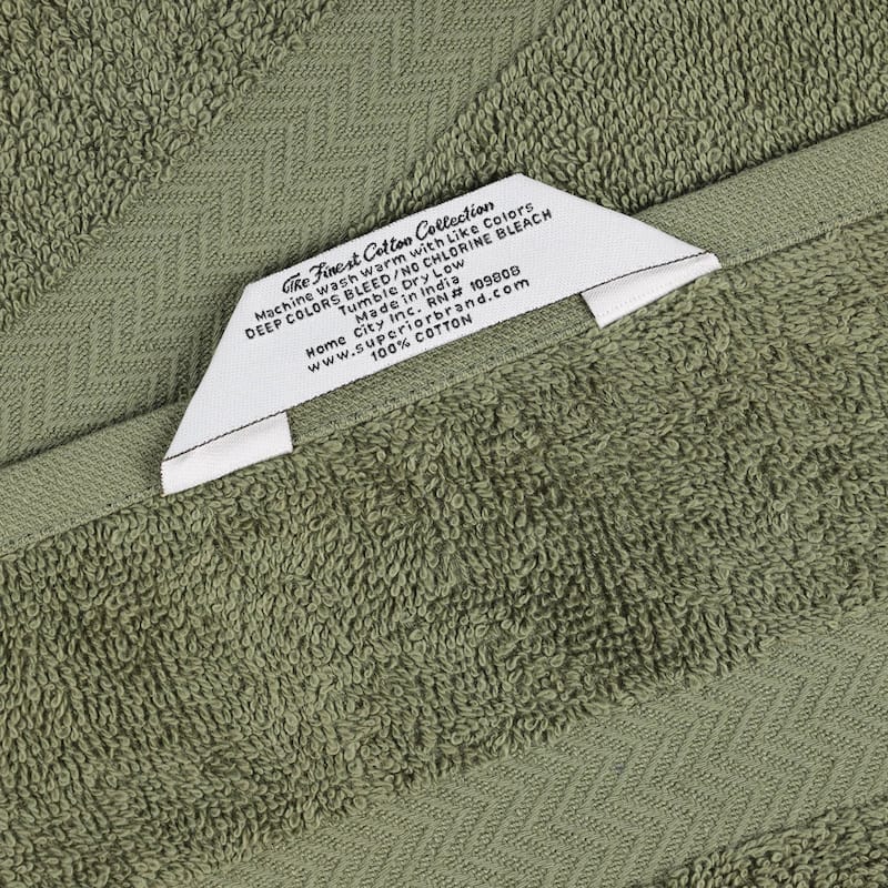 Superior Franklin Cotton Lightweight 18-Piece Assorted Towel Set