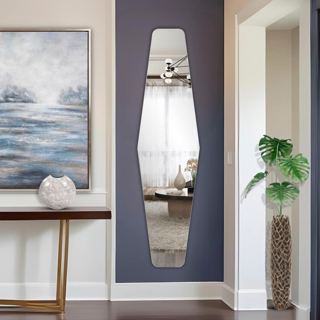 Allan Andrews Full Length Frameless Dressing Mirror