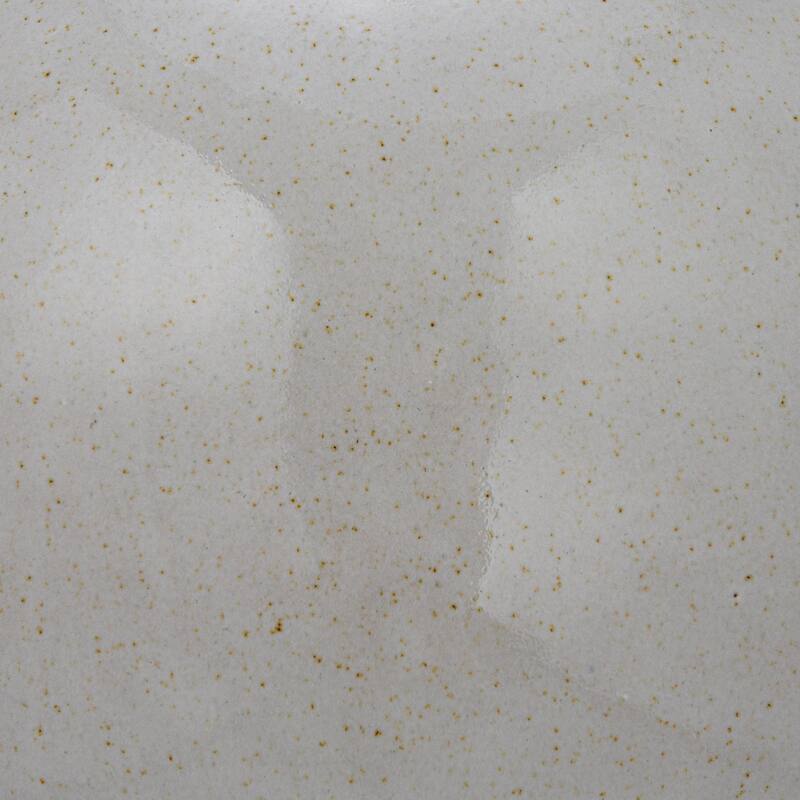 Stoneware Vase with Twisted Handles and Reactive Glaze