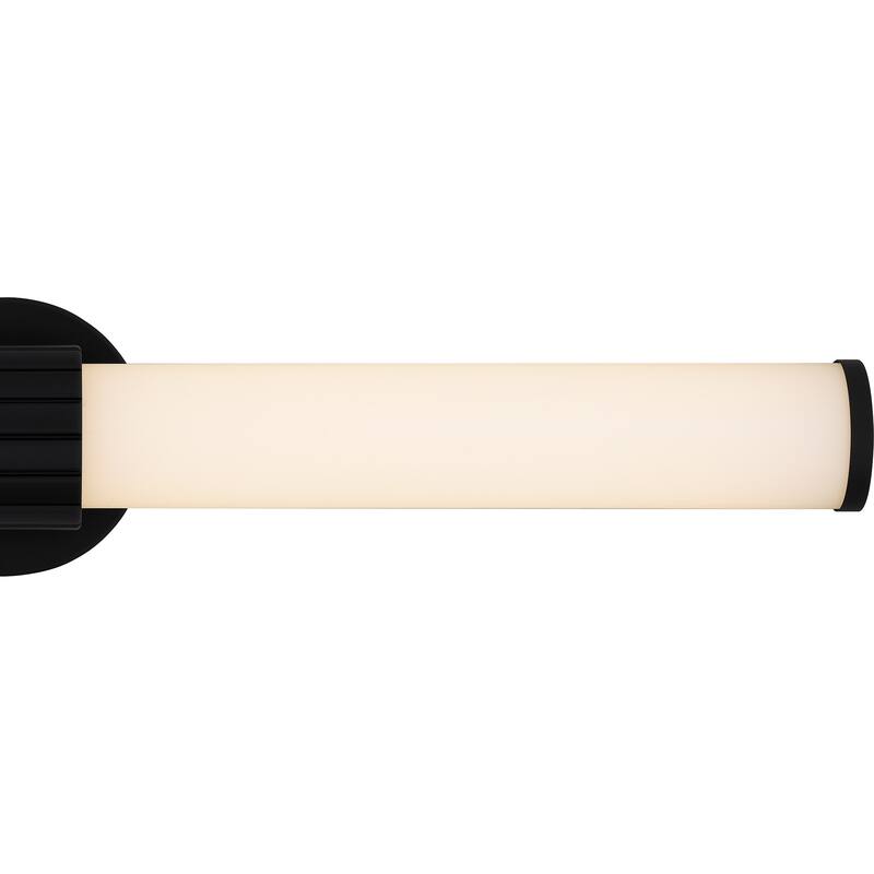 Kaye Integrated LED Matte Black Bath Light