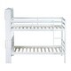 preview thumbnail 13 of 18, Twin Over Twin Bunk Bed with Shelves Headboard, Safety Guardrails and Ladder,Detachable Beds