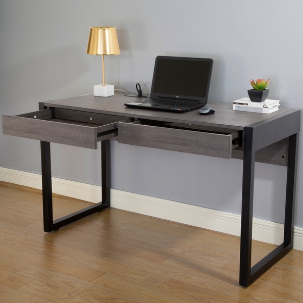 Sohl furniture writing desk with sale outlet and usb ports