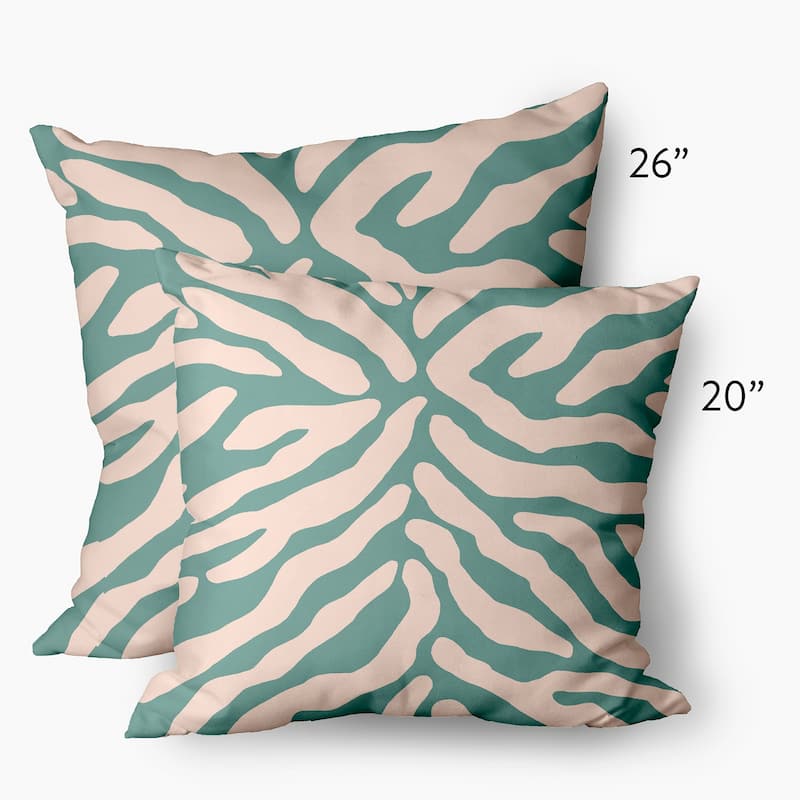 Animal Stripe Decorative Throw Pillow