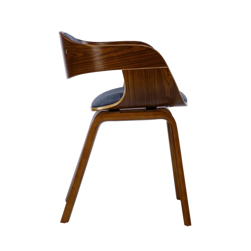 Porthos Home Deah Fabric Upholstered Dining Chair with Wooden Legs