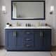 Option Dark Blue / Giotto Quartz Top / Brushed Gold