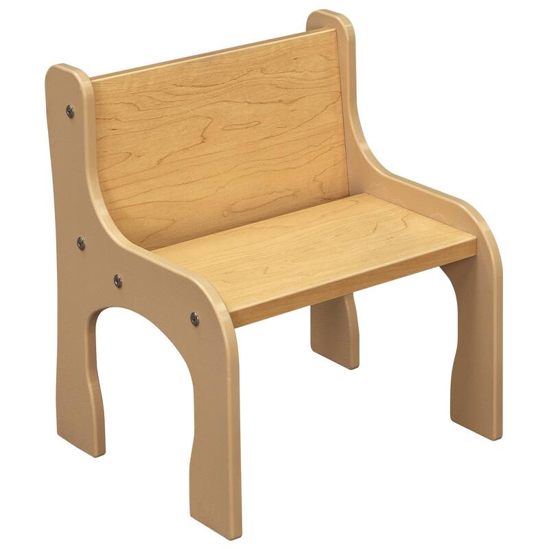 Tot Mate 8" Laminate Activity Chair Pack of 2, Assembled