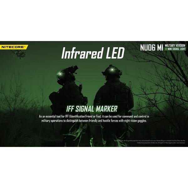 Nitecore NU06 MI (multicolored signal lamp) Recon Company