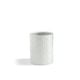 preview thumbnail 16 of 15, Kassatex Rattan Bathroom Accessory Collection White Waste Basket