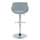preview thumbnail 50 of 144, Silver Orchid Svellingen Adjustable Bar Stool with Rounded T Footrest - Set of 2