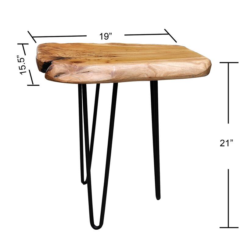Cedar Roots Live Edge Coffee Table