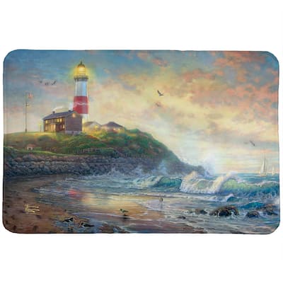 Thomas Kinkade Light of Hope Memory Foam Rug by Laural Home
