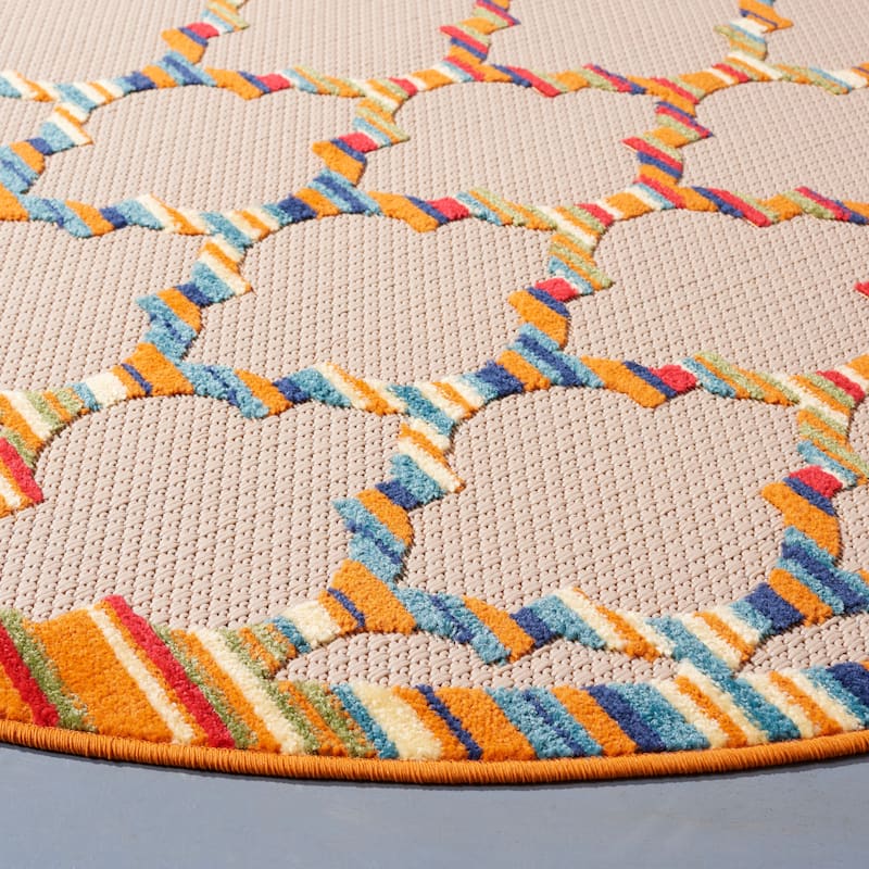 SAFAVIEH Cabana Kaleen Indoor/ Outdoor Waterproof Patio Trellis Rug