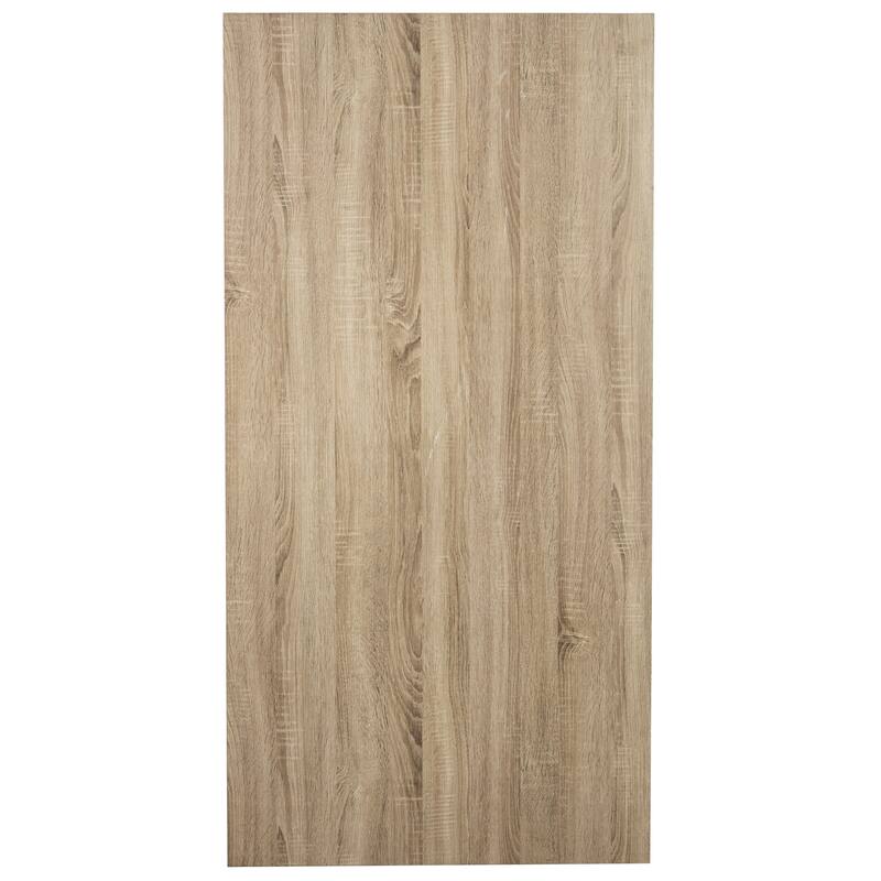 SAFAVIEH Agnethe Retro Mid Century Light Grey/Black Wood Dining Table - 63" x 31.5" x 29.5" - 63Wx32Dx30H