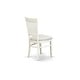 preview thumbnail 8 of 8, East West Furniture Dinette Set- an Oval Dining Table with and Linen Fabric Chairs, Linen White(Seat Type & Pieces Options)