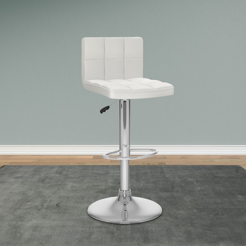 Zion Swivel Adjustable Bar Stool (Set of 2)