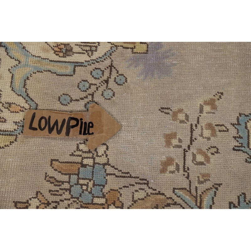 Tabriz Persian Area Rug Hand-Knotted Bedroom Wool Carpet - 6'6"x 9'5"