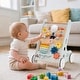 preview thumbnail 2 of 8, Gymax Wooden Baby Walker Push & Pull Learning Activity Center w/