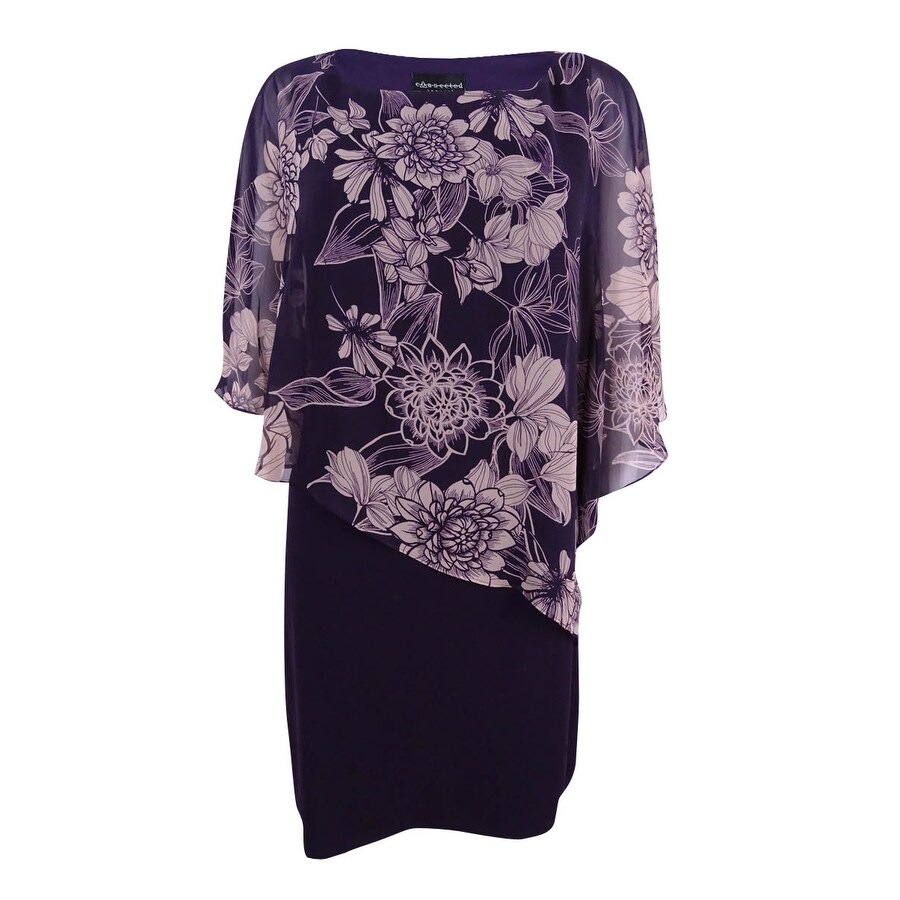 petite cape dress