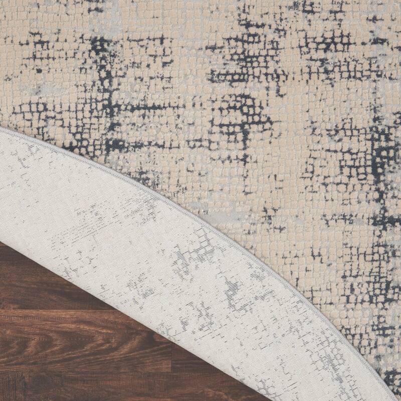 Rustic Textures Vintage Abstract Modern Area Rug