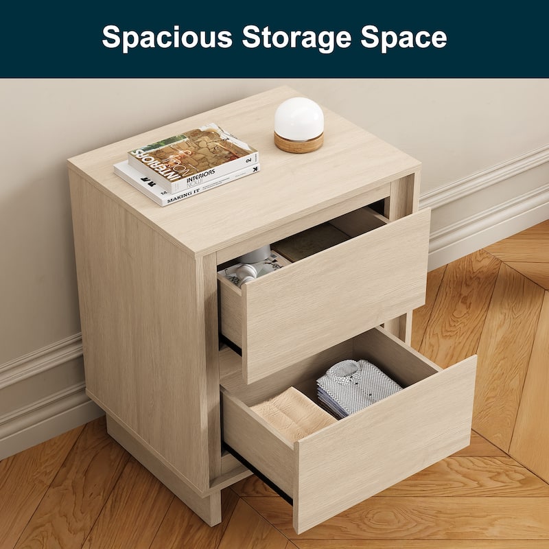 2-Drawer Dresser with Modern Design, Versatile Storage for Any Room