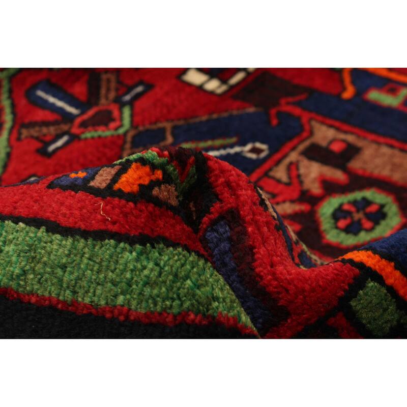 ECARPETGALLERY Hand-knotted Konya Anatolian Navy Wool Rug - 4'0 x 9'8