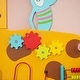 preview thumbnail 10 of 11, Wooden Giraffe Sensory Wall Game, Activity Toy Growth Chart for Playroom, Nursery, Preschool, and Doctors' Office
