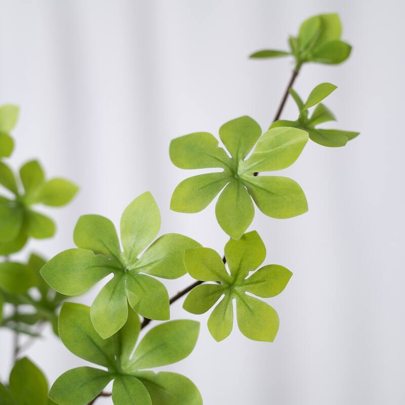 Light Green Artificial Enkianthus Perulatus Branch(1 Stem)