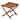 Teak Foot Stool - 20" W x 18-1/2" x 19-1/2"