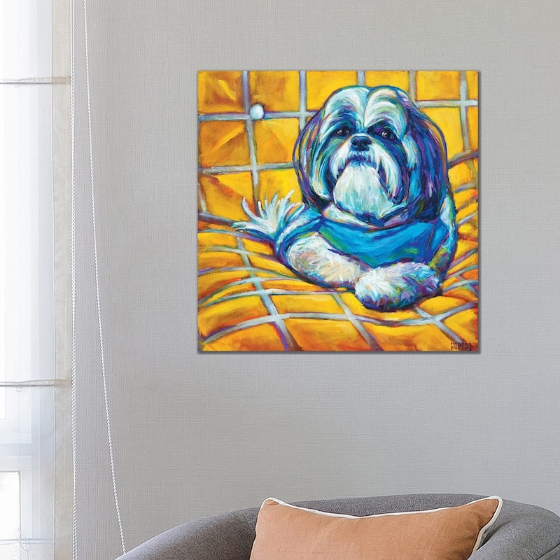 iCanvas "Shih Tzu" by Robert Phelps Canvas Print - 26x26x1.5