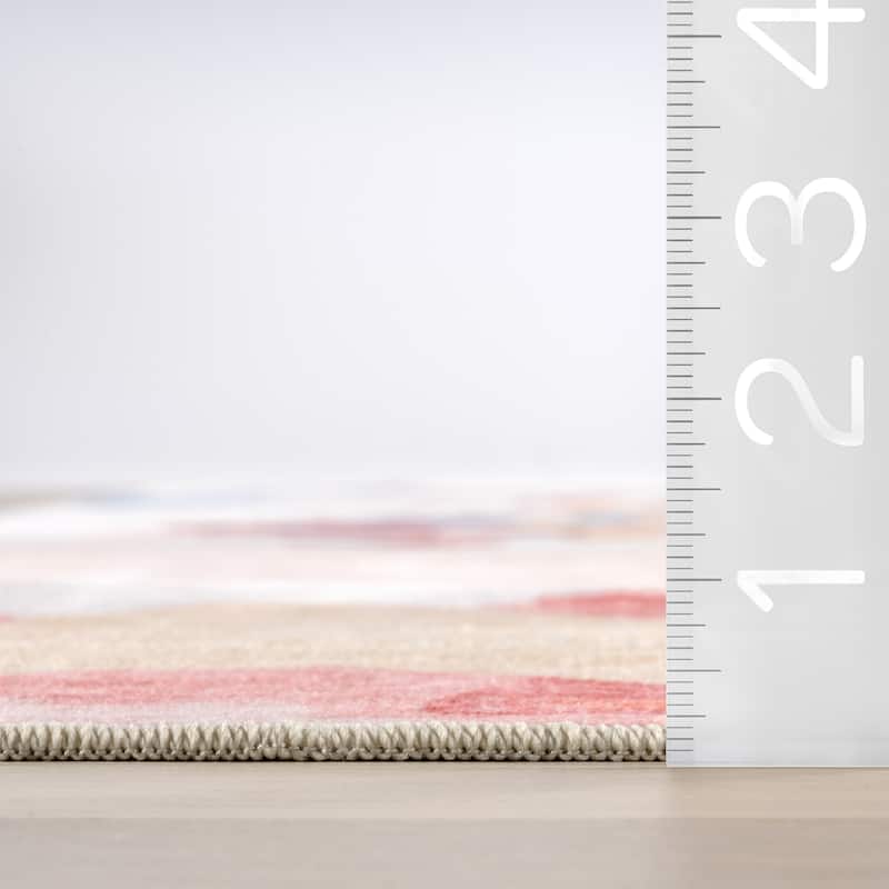 Nuloom Galia Abstract Washable Area Rug