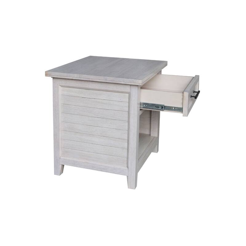 Sanibel Solid Wood End Table